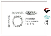 Sterling Silver Semi Mount Ring Setting Round RD 4x4mm - Syzjewelry